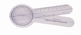 Goniometr plastikowy – 17 cm (360st)